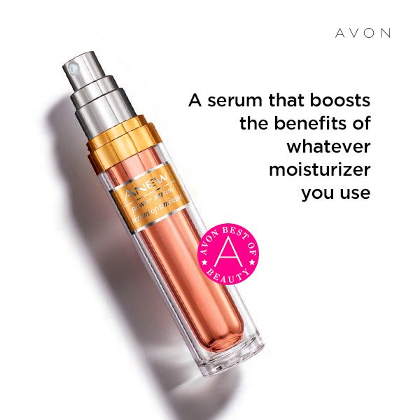 Day 1 Anew Power Serum test: absorbed quickly, moisturizer went over it very well, used with powder foundation that usually makes my face look dry - w/this serum my face still looks moisturized and healthy! #skincare #beautyboost go.youravon.com/34nqj6