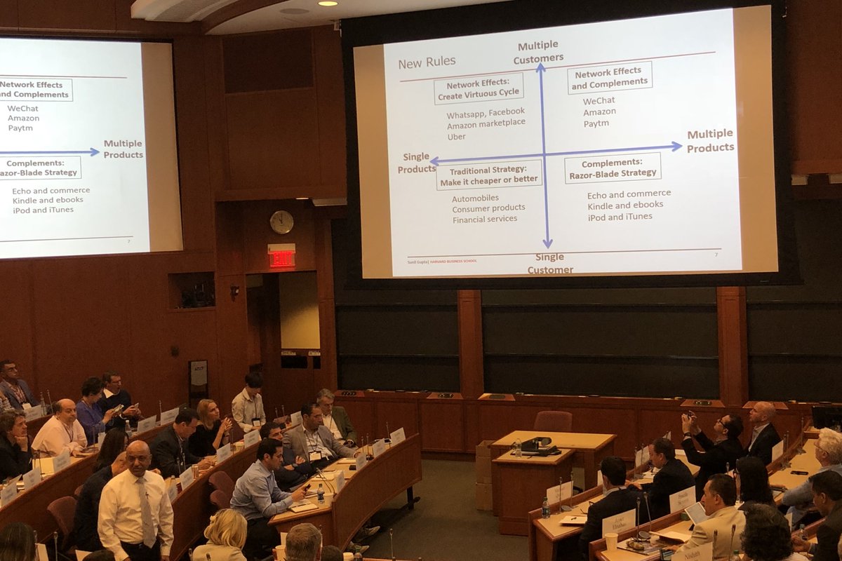 .<a href="/guptsunil/">Sunil Gupta</a> breaking down the new rules of #digital strategy. #HBSExecEdSummit