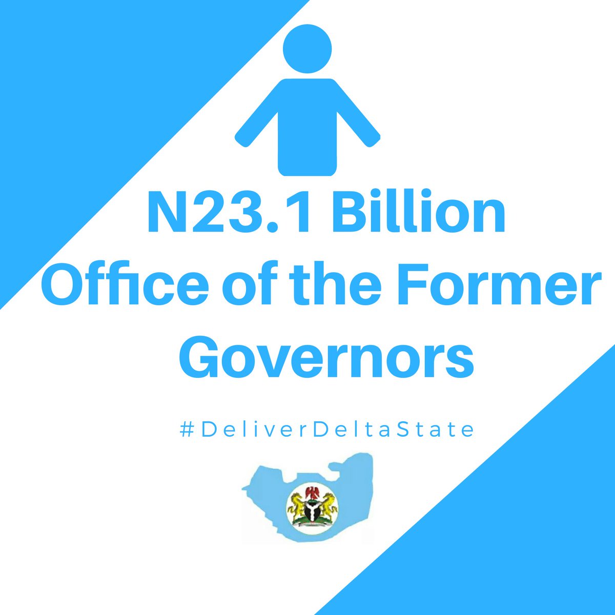 DeltaNGR's tweet photo. @AyoBankole @UtomiPat @feladurotoye Can he stop sharing of state resources to former governors in @DeltaNGR ?
#N23billion was paid to former governors in 2018, increment of N4billion from 2017.
#PatUtomiisGoodNews
#SituationDeltaState
#DeliverDeltaState https://t.co/gpZHmSmguI