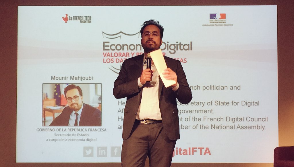 mounir's tweet photo. Notre ambition : emmener @LaFrenchTech toujours plus loin à l’international. Aujourd’hui, lancement de la @FrenchTechAr pour mettre en avant à la fois l’écosystème numérique argentin et l’innovation à la française !
#ConfDigitalFTA @AlianzaFBsAs https://t.co/05iLTevQ4m