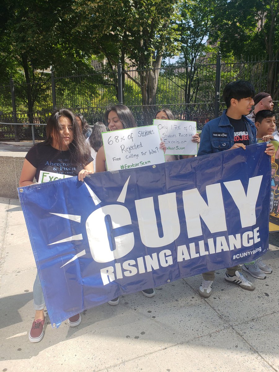 .@bmcc_cuny for @CUNYRising to call out #ExcelsiorScam #NoMoCuomo