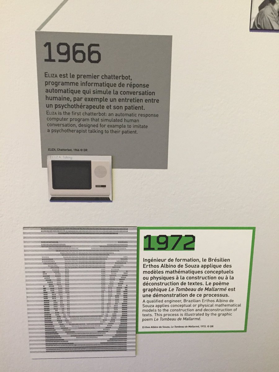 RealMarina's tweet photo. Une mine de références sur les maths, le code, l’informatique, les algorithmes ! L’expo #CoderLeMonde au centre Pompidou : vite la publication du catalogue !!! 🤖👾0️⃣1️⃣💻 https://t.co/WlPkDCL2yp