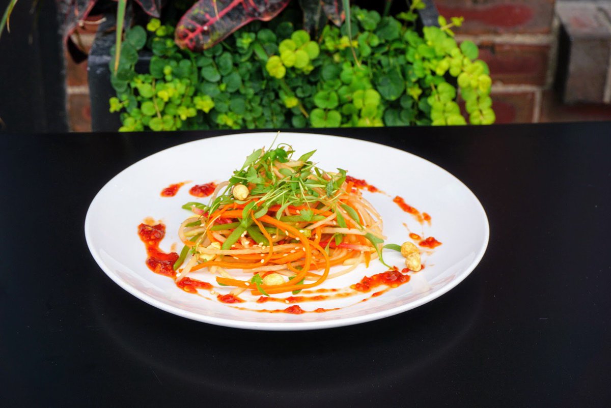 Have you checked out our new Devour Indy menu? Be sure to try our Papaya Salad made with Crudite, Sesame Seeds, Sweet Chili Dressing. Full menu: opensocietyindy.com/menu-1/