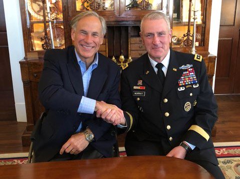 armyfutures's tweet image. LTG (P) John M. Murray had the opportunity to meet with Texas Governor @GregAbbott_TX today where they discussed the future of the @armyfutures Command in #Austin. We are excited to be here! #FuturesCommand