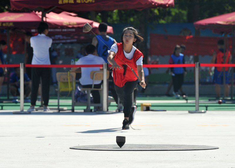 PDChina's tweet photo. Traditional ethnic sports competition held in Cangzhou, North China’s Hebei province https://t.co/MRIpPX0cy0