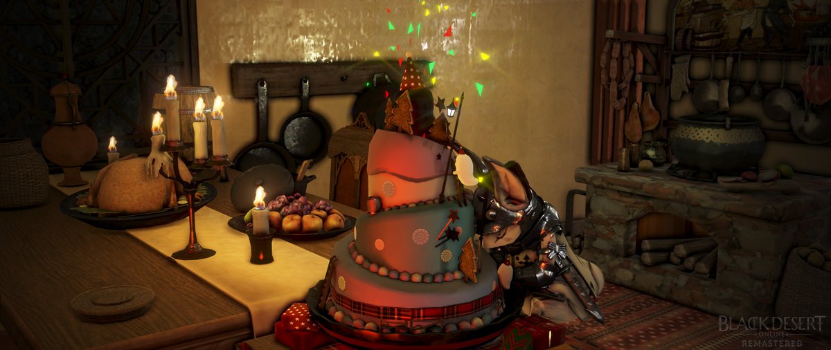 Silu_et's tweet photo. The brave little warrior, Bucket, helped himself to cake.
- Zinxc NA -
#BDO #BlackDesert #BlackDesertOnline #BDOscreenshot #BDOmemories #MMORPG #BDOpets #BDORemastered @BDO_News https://t.co/G3QycUKbF8