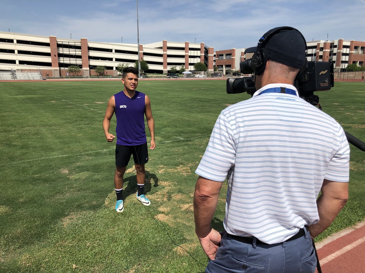 GCU_MSoccer's tweet photo. Tomorrow = 📺 game.

@YurView_AZ was out at practice talking to some of the guys. https://t.co/6W5h8ZN8Yl