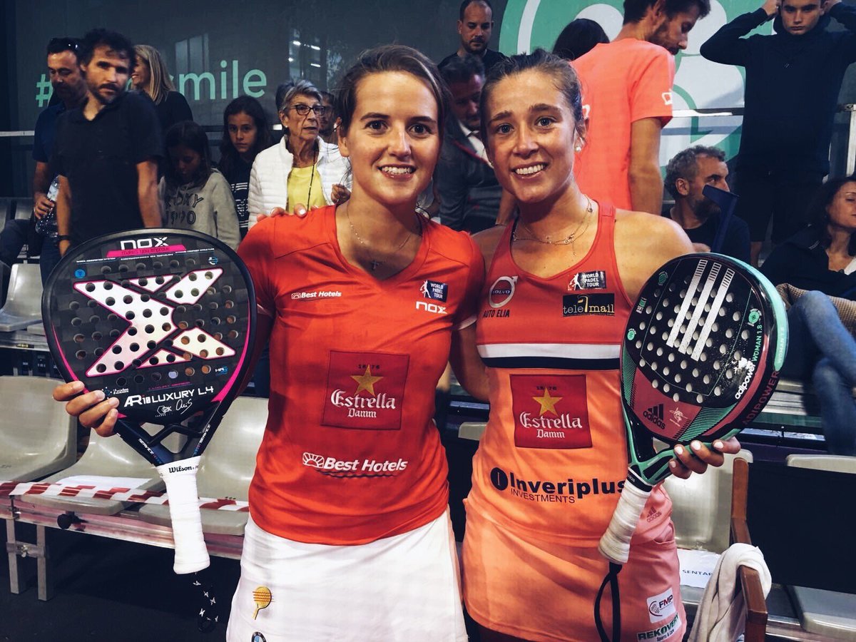 <a href="/luciasainzp/">Lucía Sainz Pelegri</a> <a href="/WorldPadelTour/">World Padel Tour</a> <a href="/gemmatriay/">Gemma Triay</a> <a href="/PABLOAYMA1/">Academia Pablo Aymà</a> <a href="/noxpadel/">noxpadel</a> <a href="/pansGranier/">Granier</a> <a href="/Ergodinamica/">ERGODINÁMICA</a> <a href="/EstrellaDammEs/">Estrella Damm Es</a> <a href="/babolatpadel/">Babolat Padel</a> <a href="/romacarabs/">FORD - Romacar</a> <a href="/santjustpadel/">Sant Just Padel Club</a> @INDIBAactiv <a href="/highpronutritio/">HIGH PRO NUTRITION</a> Les veurem a quarts de final 👏👏
Les victòries de les jugadores de la selecció catalana 
<a href="/luciasainzp/">Lucía Sainz Pelegri</a> 
<a href="/gemmatriay/">Gemma Triay</a> 
<a href="/martamarreromar/">marta marrero marrer</a> 
<a href="/asanchezfallada/">Ari Sánchez</a> 
els permet seguir lluitant pel títol al #WPTAndorraOpen 🇦🇩
Sort per demà noies 💪💪💪
