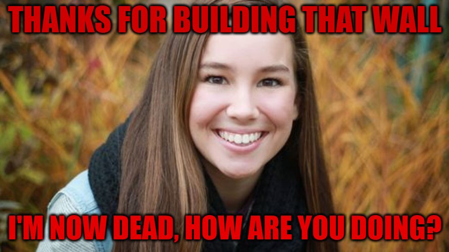 Jamie32377541's tweet photo. @CoreyStewartVA @GhostCanyon4 @timkaine why don't you believe #AmericanLivesMatter ?
#AntifaTimKaine why do you only protect #CriminalIllegalAliens who murder, rape, kidnap, abuse, perpetrate identity theft, terrorize our school children and live off taxpayer dollars?
#DefeatTimKaine
#RIPMollieTibbetts https://t.co/Eo2qqlJEHV