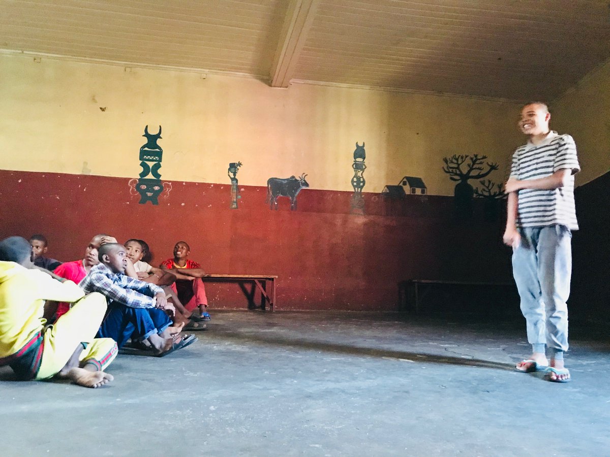 We visited the prison where our Malagasy staff have been engaging the young men in our theater work. They've built original shows + we were amazed by their bravery, creativity + the power of Sharing Life. #outreach #prison #nonprofit #madagascar #theatre #sharelife #zaraaina