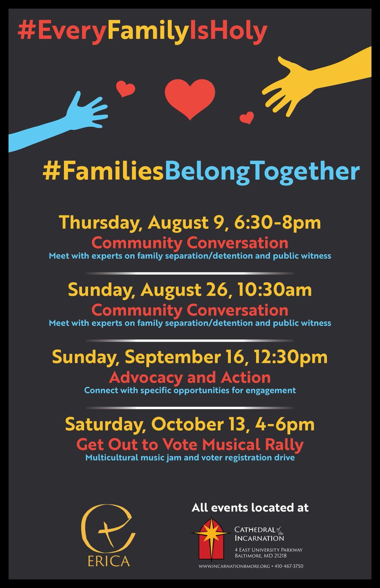 ERICA Baltimore tweet media