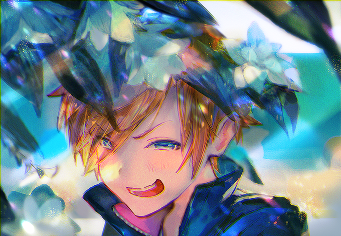 #あずま絵 
遅れちゃったけどお誕生日おめでとうアズマちゃん。 