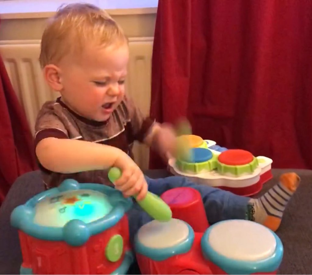 JonDDrew's tweet photo. So unbelievably proud and overwhelmed by the comments about our little man. He brings joy to us so seeing him doing it to others is heartwarming https://t.co/GE1HGZ4oS7