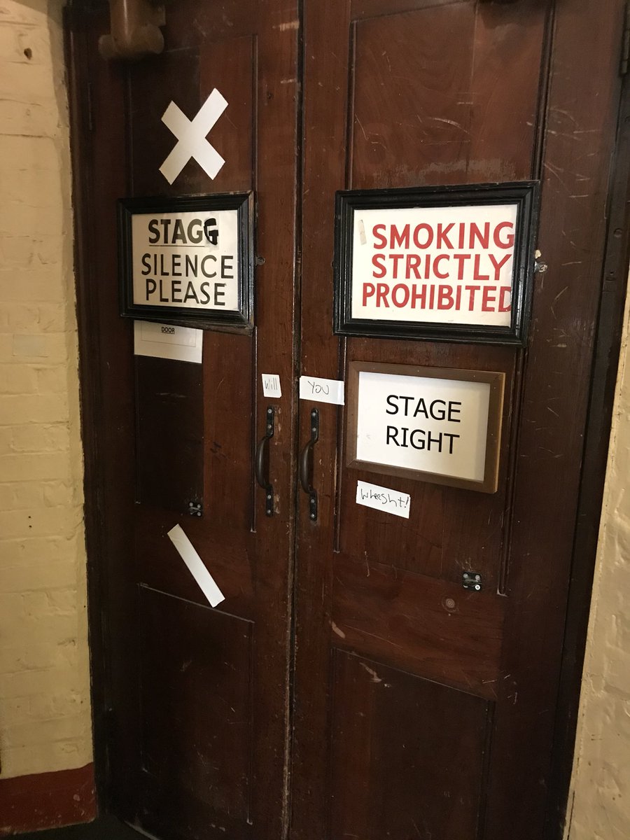 Have you been following our Instagram and Twitter takeover? Cast members @RobertEHeard &amp; @moyroberts are giving you the full 2 show backstage lowdown! 

Check out our insta story now! <a href="/PressureThePlay/">PressureThePlay</a> #westend #backstage <a href="/Ambtheatre/">Ambassadors Theatre</a>