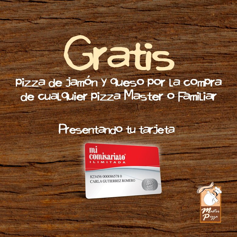 MasterPizzaEc's tweet photo. ¡Nada como una pizza gratis para calmar el hambre! La pizza de regalo será de un tamaño menor a la pedida. Te esperamos en Urdesa (Av. Las Monjas 217 y calle 3ra 2382888) y Samborondón (Km 1.5 La Torre 2833222) https://t.co/NtRzfIHjAL