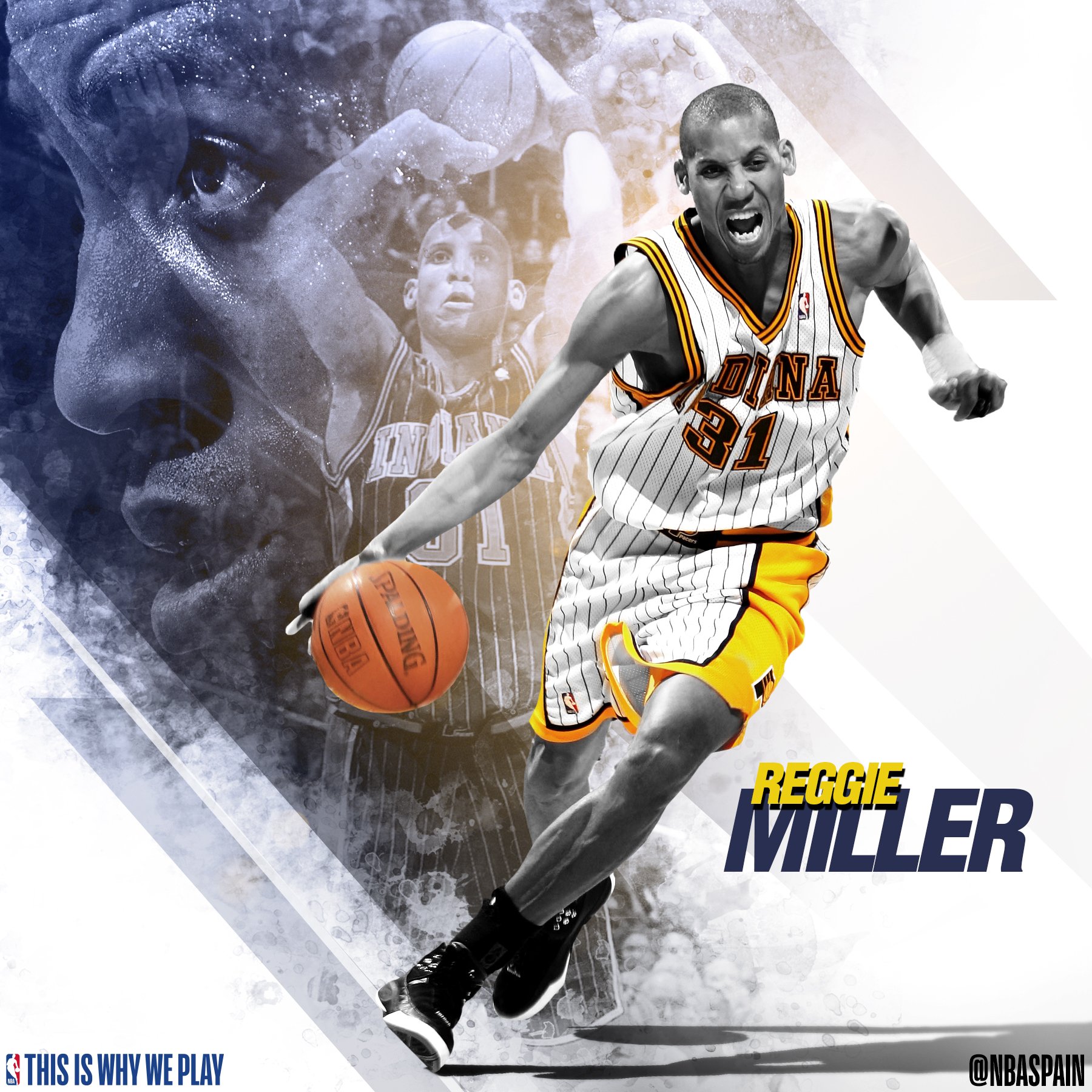 ¡\"Miller the Killer\" cumple años hoy!

Happy birthday Reggie Miller 