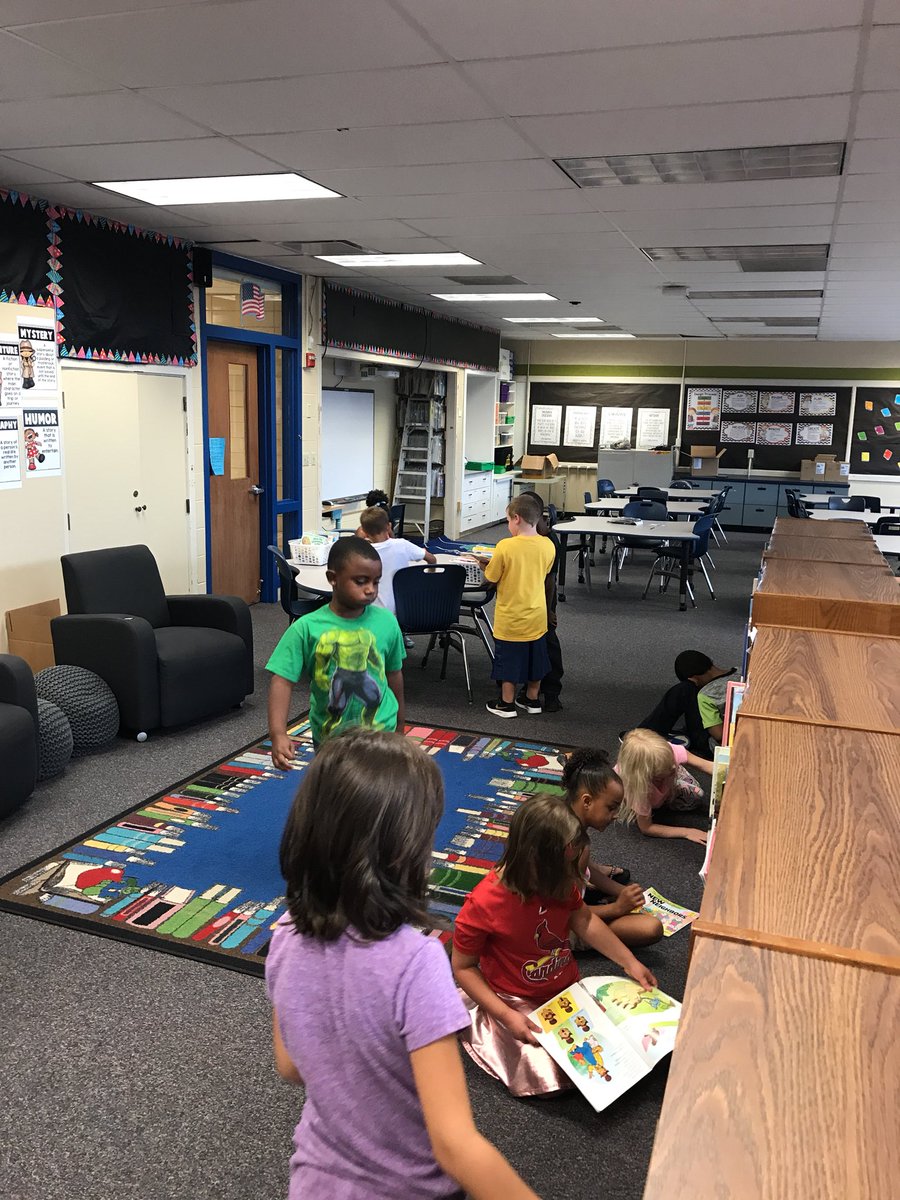 We enjoyed our first trip to the library today!