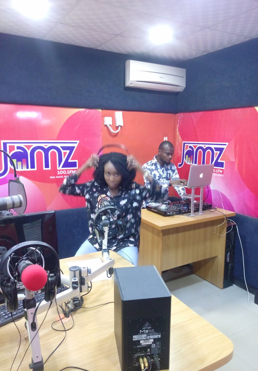 Jamz1001FM's tweet photo. Tune in guys, we have @AramideMusic in the building live with @jeromecharity on the Jamzone.
#Goodmusicaddiction #TuneIn https://t.co/yKoDC7p2ei