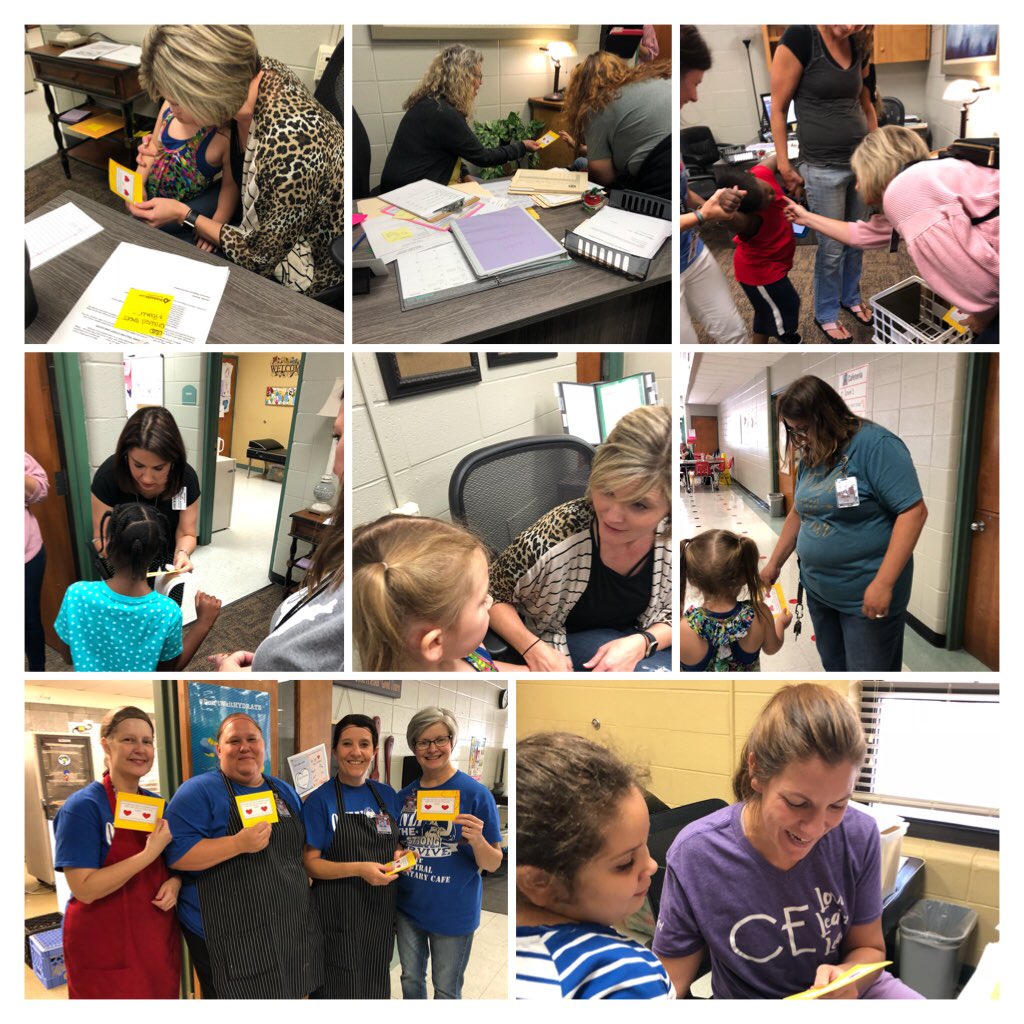 CabotCe's tweet photo. Round 2: We passed out the rest of our kindness cards today @CentralCabotpK4 and our Ts loved them. #choosekind https://t.co/QWVsDOumOW