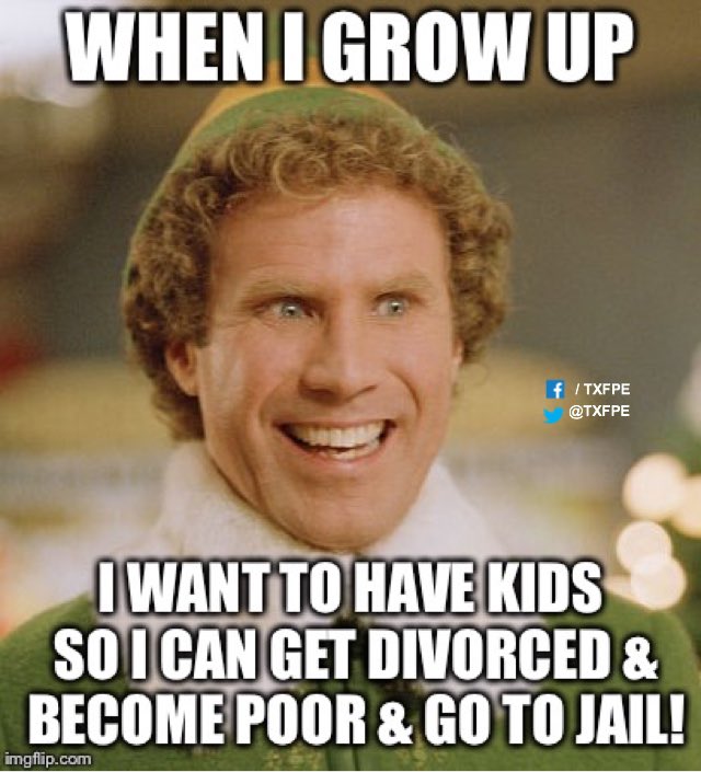 txfpe's tweet photo. Sadly, this is not too far off. #FamilyCourt #Divorce https://t.co/8CQnB5EHYZ