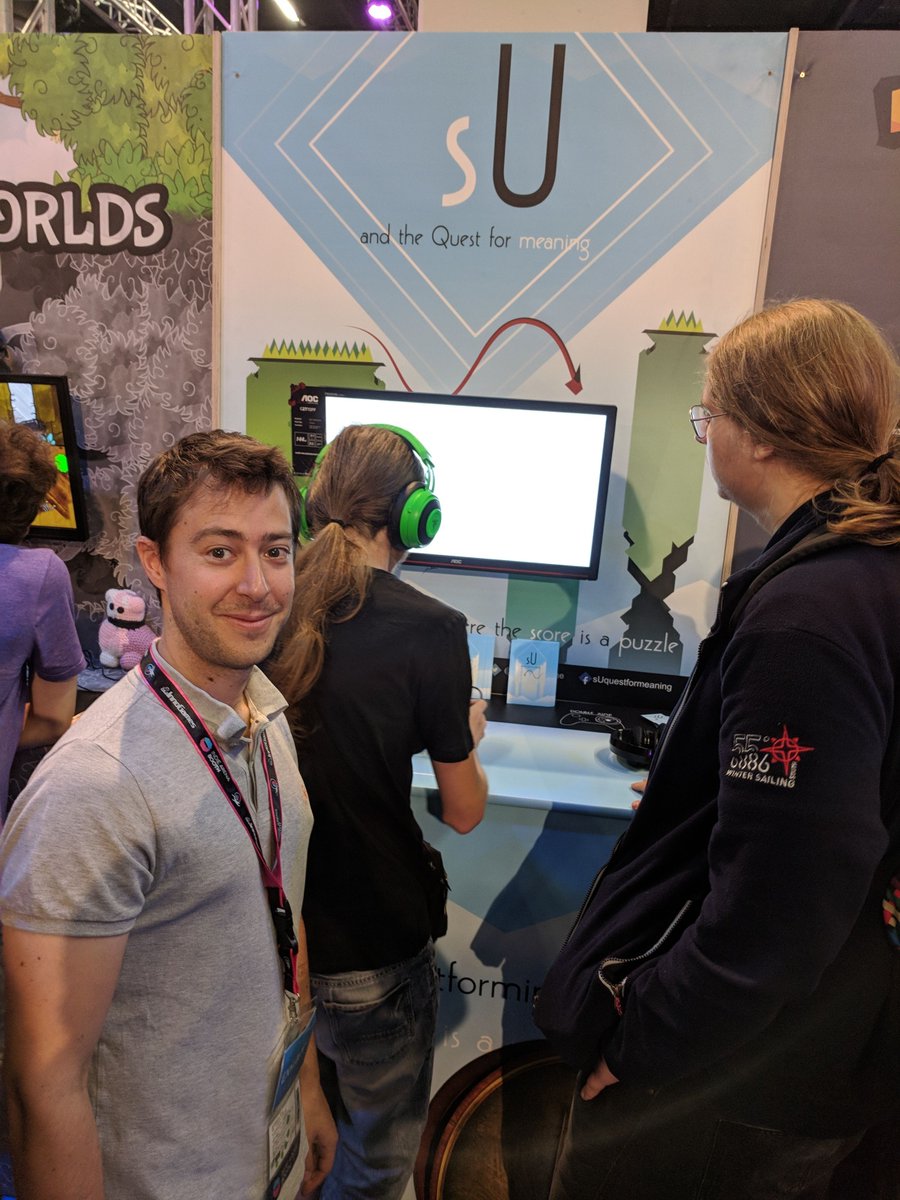 Game to try out at <a href="/gamescom/">gamescom</a> <a href="/IndieArenaBooth/">Indie Arena Booth</a>: <a href="/sU_theGame/">sU-theGame</a>, an endless platformer where your score is a #puzzle! #indiegame  buff.ly/2Lo4lcc