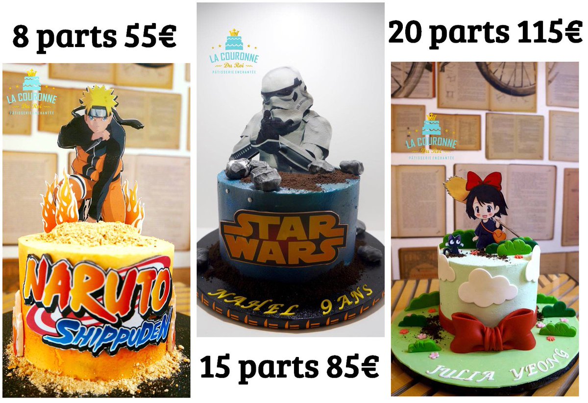 Commandez vos gateaux geeks! 
paintcakes.com