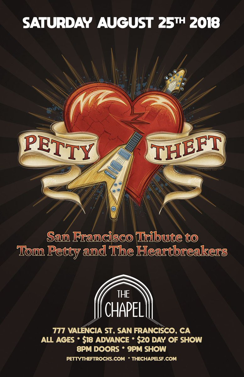 pettytheft's tweet photo. #LearningToFlyTour2018 BIG THX to all who came out to pack the house @CrystalBayClub last weekend! We had a BLAST celebrating the music of @tompetty with you all. We will be back 12/27. Next Stops: FRI 8/24 @mammoth_rocks, SAT 8/25 @TheChapelSF, Sun 8/26 @RanchoNicasio #TomPetty https://t.co/y5o8X9Q19L