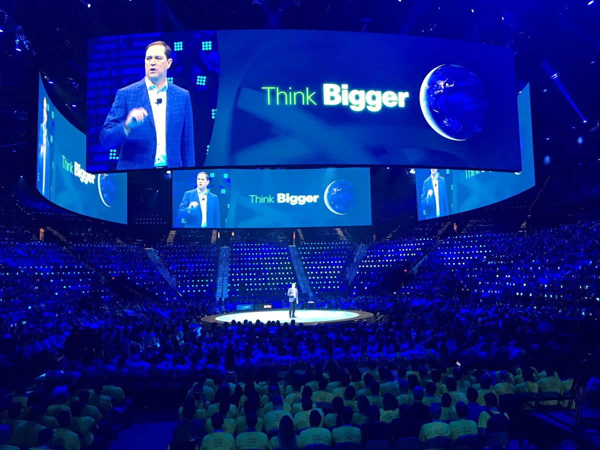 RazvanPaic's tweet photo. #cisco stronger and ready for #impact ! #CiscoGSX https://t.co/ZG2E8WJPTp