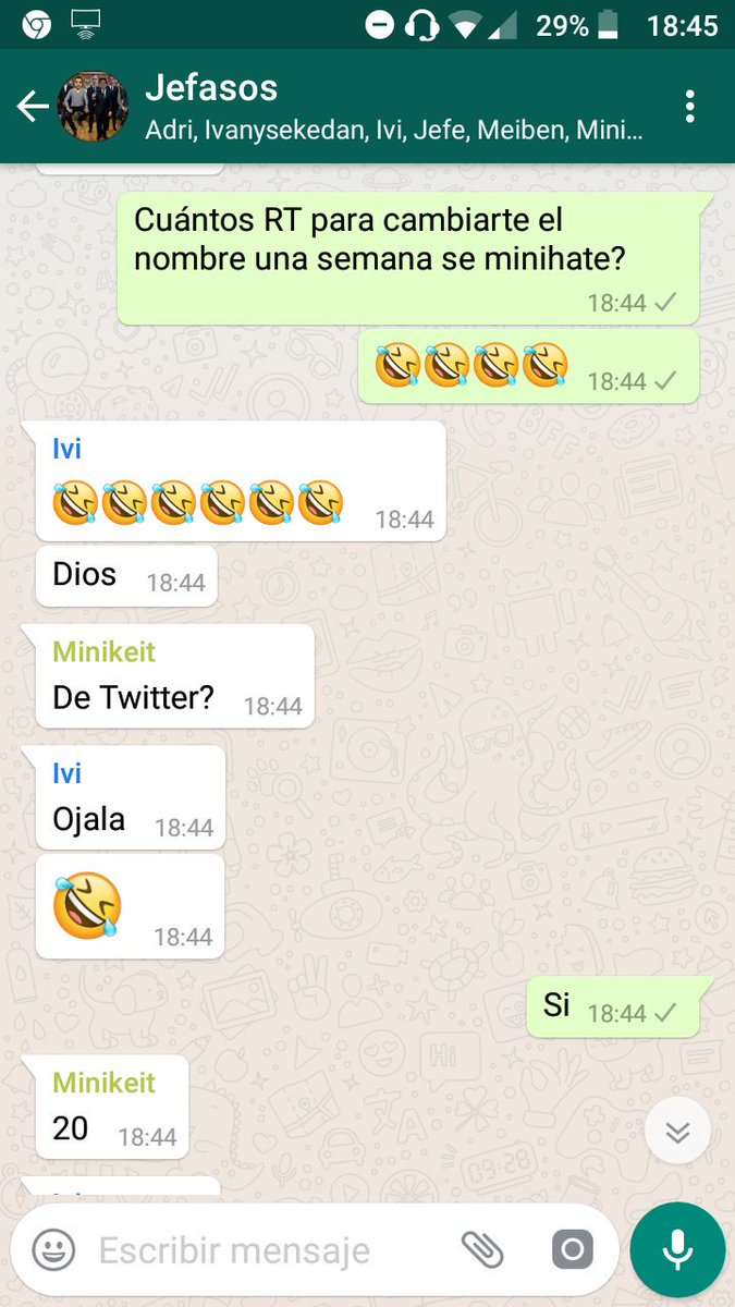 MRios_97's tweet photo. 20 Rt's y @JoseMinikeit se cambia el nombre durante una semana a miniHATE 👌 confío en vosotros. https://t.co/kSn272tuBB