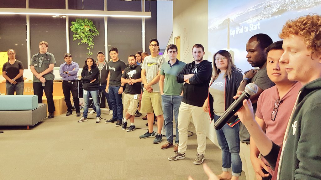 LearningNerd's tweet photo. To all the engineers at @honey who stayed late after work to answer our questions, to our mentors from @LearnToCodeLA + @WomenWhoCodeLA + @girlDevelopItLA, and to all our guests with their boundless curiosity:

Thank you!!! I love hosting our monthly mentorship nights! :) https://t.co/nTZhyKvAau