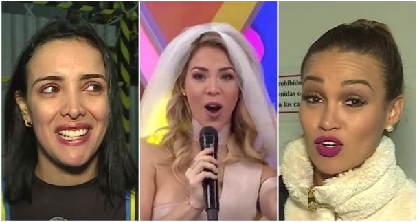 AEspectaculos's tweet photo. 😁👰  ¿Qué dijeron las competidoras de EEG sobre la boda de Sheyla Rojas? ► https://t.co/QEPR37lCYt https://t.co/sjqYagvjvq