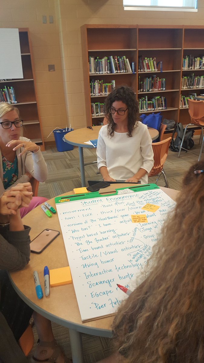 PDSD_PLC's tweet photo. PDSD new teachers collaborate and create engaging instructional strategies that will be pushed out K-12 for others to incorporate.  #PennDelcoProud @Mr_Kuminka https://t.co/Q90VWt8FjJ