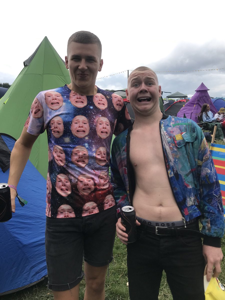 LukeJRush's tweet photo. Bought each other t shirts to wear for Leeds, something tells me I should’ve ordered some more of Nathan’s... https://t.co/4Zc2DVntbD