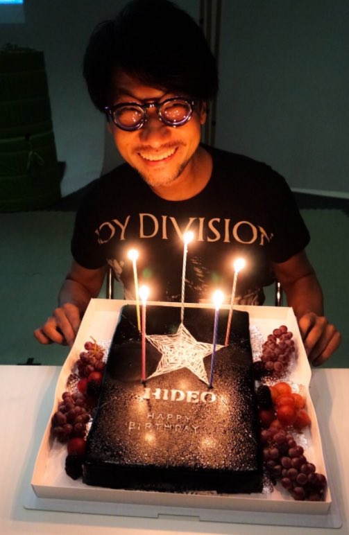  HAPPY BIRTHDAY MR HIDEO KOJIMA !!!    