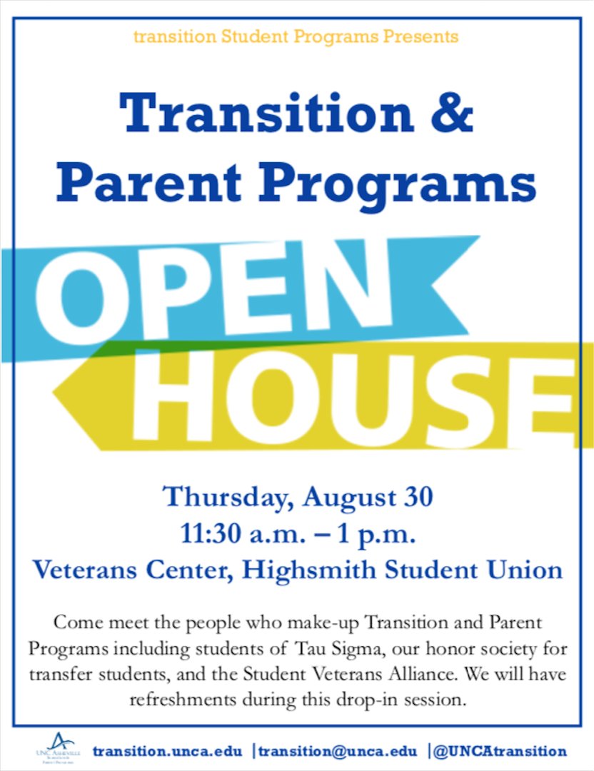 UNCA Transition tweet media