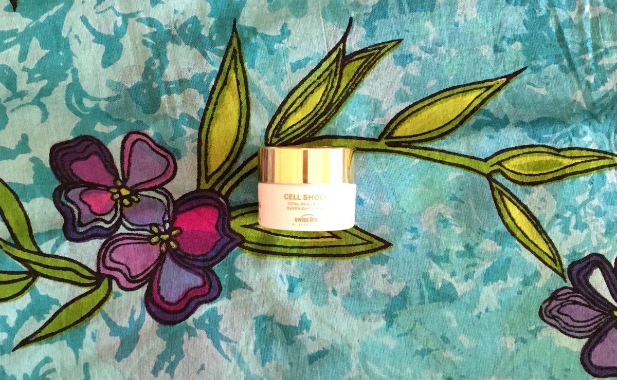 #Swissline Cell Shock Total-Resurface Overnight Cream I Love Love Love this Over Night Cream Goes on Rich &amp; Creamy In the Morning Skin is Soft Hydrated Smooth Brightened Does an Amazing Job of Reducing Pores &amp; Evening Out Skin Tone #skincare #skincareroutine #ThursdayAesthetic