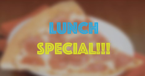 CrustPizzeria's tweet photo. Lunch Special : Slice of pizza with choice of cup of soup or lunch size Caesar or House salad $9! #CHECKIN ... https://t.co/jGl051ROZv