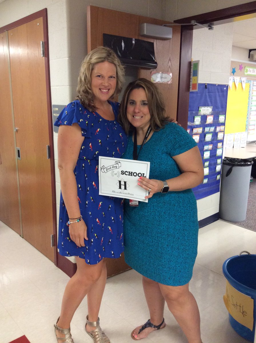 Great first day at CES!  Welcome Back! <a href="/hempfield/">Hempfield SD</a> #BlackKnightPride
