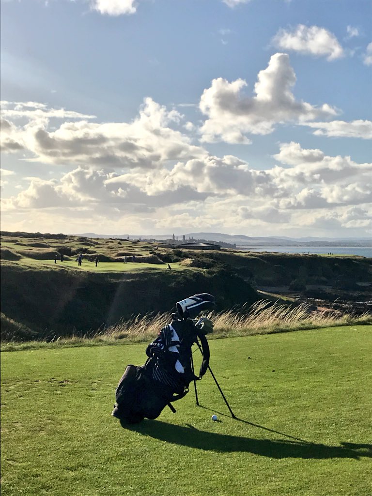lwatson80's tweet image. Glorious evening on #CastleCourse @TheHomeofGolf 
We just need a six-pack and some deck chairs.......