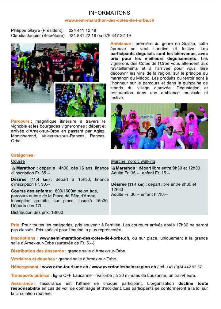 S_M_C_O's tweet photo. Jour J-16 avant la 9ème édition du @S_M_C_O à Arnex-sur-Orbe!
 
Inscriptions sous https://t.co/0pFzWti4JA https://t.co/tGaF6RsQZx
