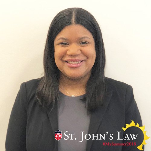 StJohnsLaw's tweet photo. Sharlene Disla starts her last year at #StJohnsLaw with practical knowledge and skills she gained working in the #publicinterest at @LegalAidNYC as a New York Council of Defense Lawyers Sam Dawson Summer Fellow #MySummer2018 https://t.co/8KOL5gvKDd