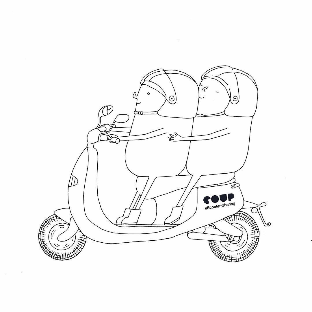 Die_Geniesser's tweet photo. ...genießen es, sich in Berlin wie in Rom zu fühlen • ...enjoy, if they can have the Rome feeling in Berlin too. 🛵💨 [ad/werbung]
@joinCOUP 
#diegeniesser #geniessen #rom #in #berlin #escaping #the #heat #illustration #escooter #cuop #sharing https://t.co/0Nyz1bnqXd