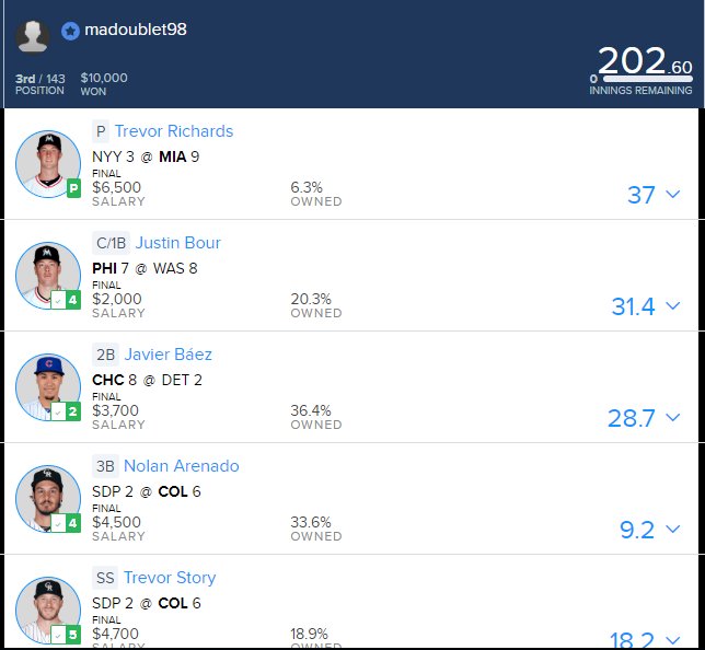 _madoublet98's tweet photo. Come join the best lineup provider for just $25 for each sport https://t.co/mgETCvkZ8L