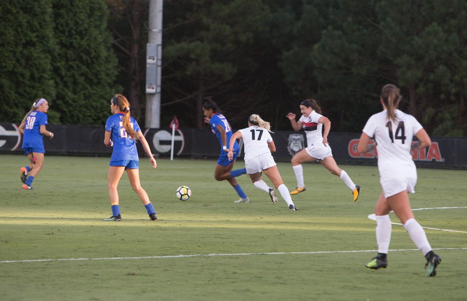 redandblack's tweet photo. Georgia soccer hoping to be more efficient in home opener. #UGAsoccer https://t.co/6o4iKuPXmy https://t.co/WttOF5hcCN