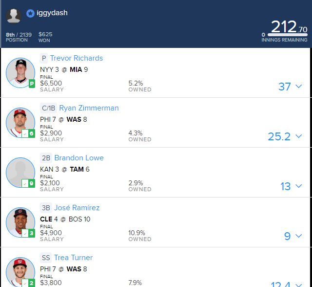 DashIggy's tweet photo. I didn't post any wins from the last few days so i decided to post 4 of my wins from last night https://t.co/339xIRsHlj