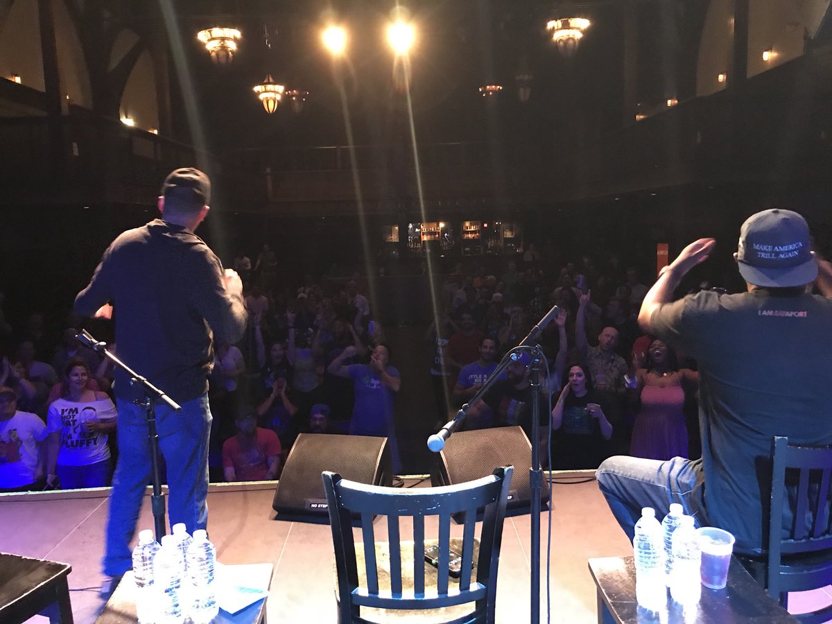 THANK YOU PHILADELPHIA!! See you Saturday Night in Boston <a href="/The_Wilbur/">The Wilbur</a> with Special Guests <a href="/WarrenSapp/">Warren Sapp</a>, <a href="/jwiggs85/">jermaine wiggins</a> &amp; more! <a href="/MichaelRapaport/">MichaelRapaport</a> &amp; @GeraldMoody1560 are the Abbott &amp; Costello of Live Podcasting!

Remaining Tickets: thewilbur.com/artist/i-am-ra…