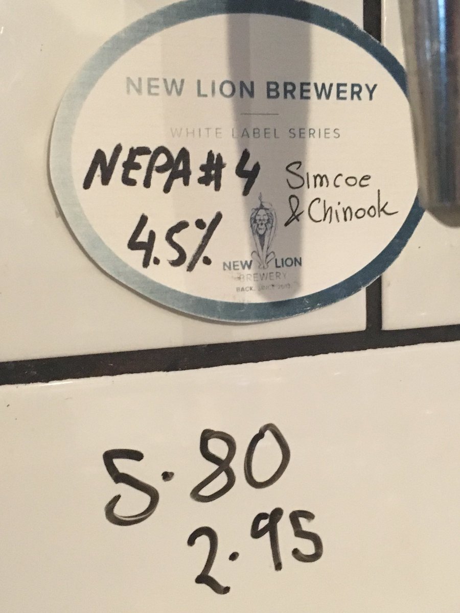 On now - Brew 4 of this summers NEPA from <a href="/NewLionBrewery/">New Lion Brewery</a> <a href="/CAMRA_Official/">CAMRA</a>