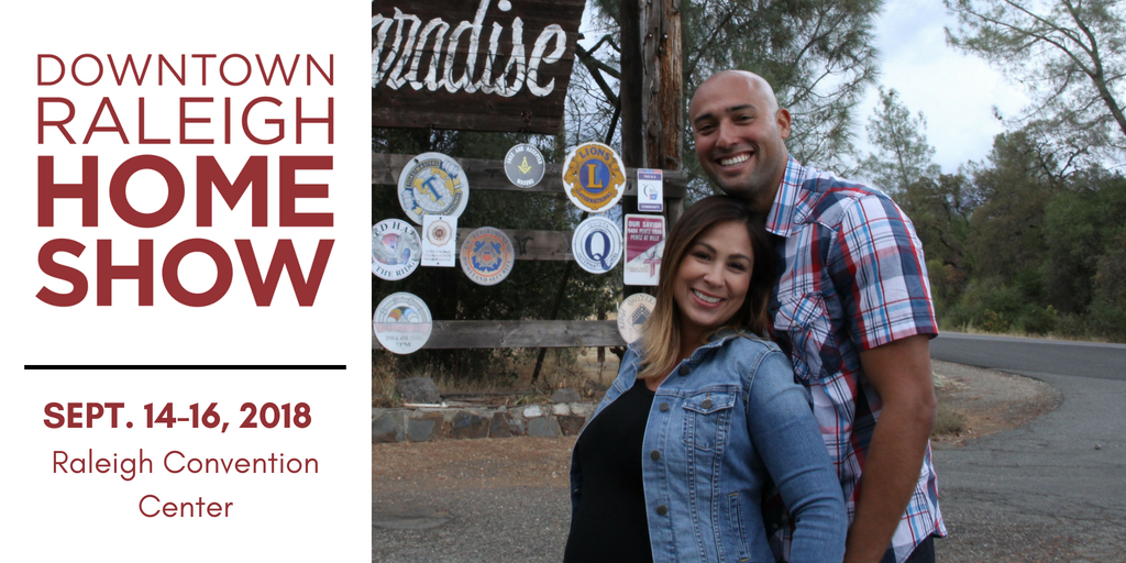 RALHomeShows's tweet photo. Have you heard the exciting news? The stars of @HGTV's #RusticRehab are coming to the Downtown #RaleighHomeShow! They'll be sharing their home improvement tips Sept. 14 & 15 on the Fresh Ideas Design Stage! https://t.co/Ta0E9yCNGh https://t.co/Q53LBC9McN