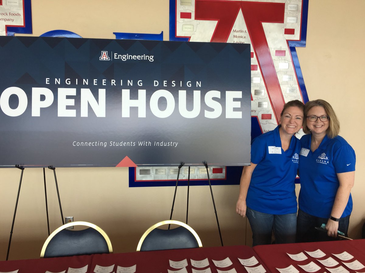 AgeeCarroll's tweet photo. Meeting some fantastic talent at @UofA #AZEngineering Design Open House. Looking for senior engineering students to work on @Bayer4Crops SMART greenhouse watering system project. Go Wildcats! https://t.co/ESXT4WDREM