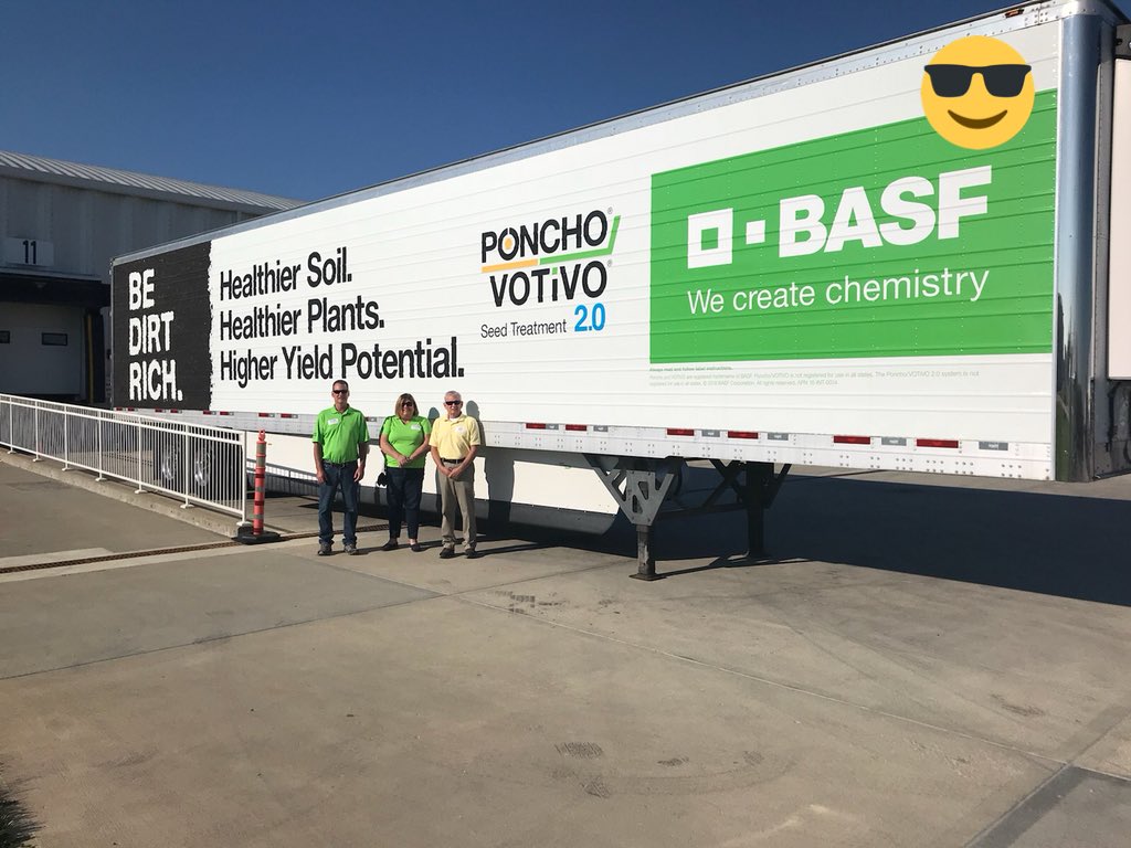 jriggs0306's tweet photo. In IN talking with growers about Poncho/VOTiVO 2.0 about the healthy plants, healthy soil and higher yields advantage. The additive effect of the 3 modes of action is amazing from planting to harvest. #BASF https://t.co/AA98uZ7UQU